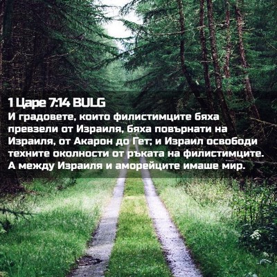 Picture 02 - 1 Царе 7:14 BULG - И градовете, които - Bible Verse Picture