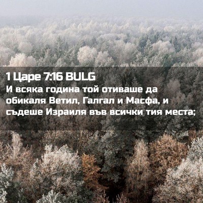 Picture 02 - 1 Царе 7:16 BULG - И всяка година той отиваше - Bible Verse Picture