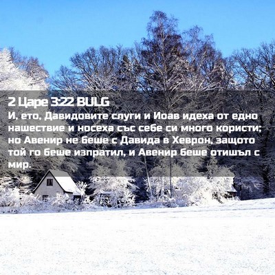 Picture 02 - 2 Царе 3:22 BULG - И, ето, Давидовите слуги и - Bible Verse Picture