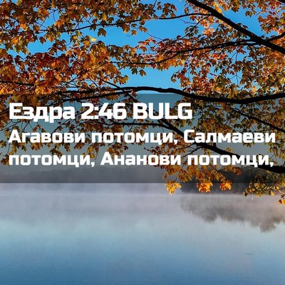 Picture 02 - Ездра 2:46 BULG - Агавови потомци, Салмаеви - Bible Verse Picture