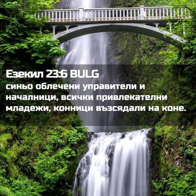 Picture 02 - Езекил 23:6 BULG - синьо облечени управители - Bible Verse Picture