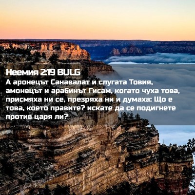 Picture 02 - Неемия 2:19 BULG - А аронецът Санавалат и - Bible Verse Picture