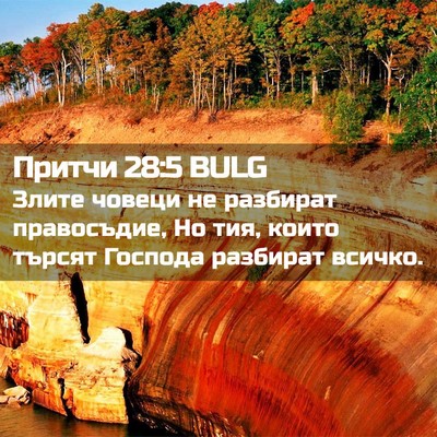 Picture 02 - Притчи 28:5 BULG - Злите човеци не разбират - Bible Verse Picture
