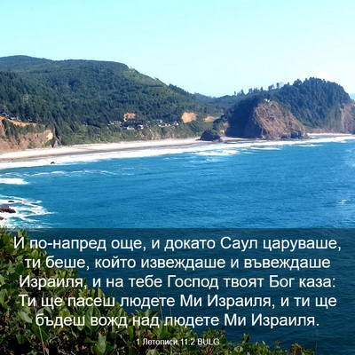 Picture 03 - 1 Летописи 11:2 BULG - И по-напред още, и докато - Bible Verse Picture