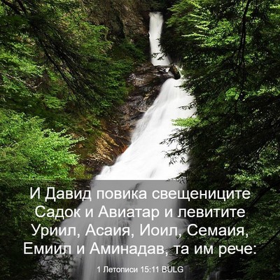Picture 03 - 1 Летописи 15:11 BULG - И Давид повика свещениците - Bible Verse Picture