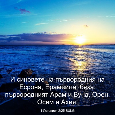 Picture 03 - 1 Летописи 2:25 BULG - И синовете на първородния - Bible Verse Picture