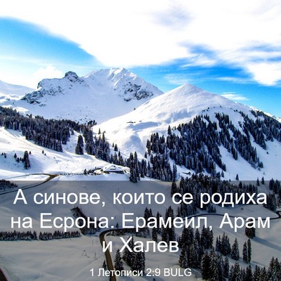 Picture 03 - 1 Летописи 2:9 BULG - А синове, които се родиха - Bible Verse Picture