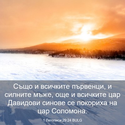 Picture 03 - 1 Летописи 29:24 BULG - Също и всичките първенци, и - Bible Verse Picture