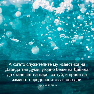 Picture 03 - 1 Царе 18:26 BULG - А когато служителите му - Bible Verse Picture