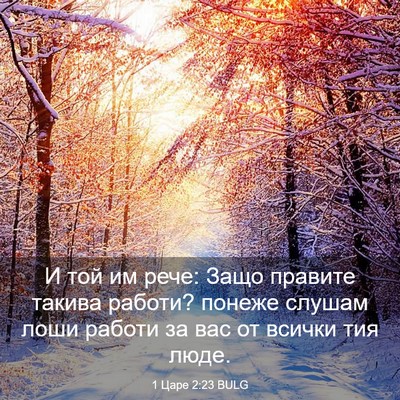 Picture 03 - 1 Царе 2:23 BULG - И той им рече: Защо правите - Bible Verse Picture