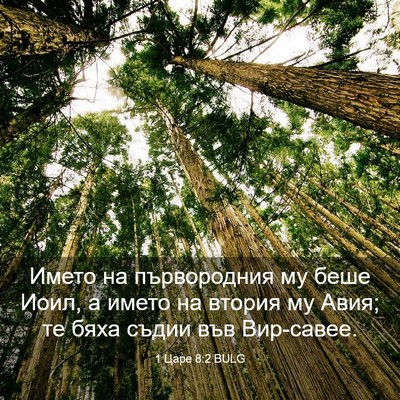 Picture 03 - 1 Царе 8:2 BULG - Името на първородния му - Bible Verse Picture