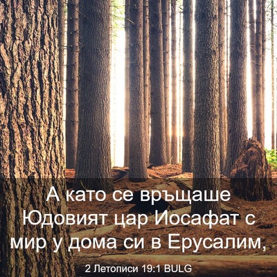 Picture 03 - 2 Летописи 19:1 BULG - А като се връщаше Юдовият - Bible Verse Picture