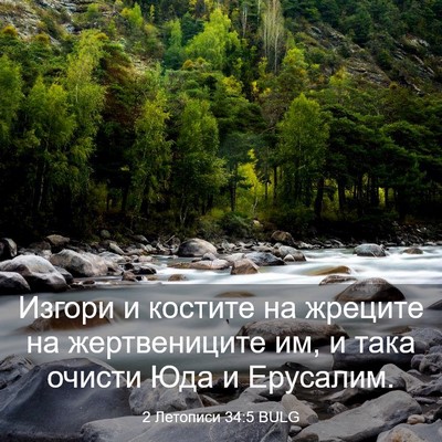 Picture 03 - 2 Летописи 34:5 BULG - Изгори и костите на - Bible Verse Picture