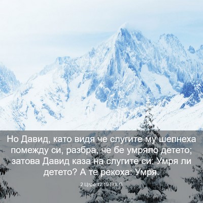 Picture 03 - 2 Царе 12:19 BULG - Но Давид, като видя че - Bible Verse Picture