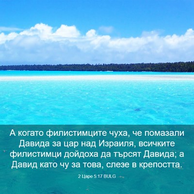 Picture 03 - 2 Царе 5:17 BULG - А когато филистимците - Bible Verse Picture