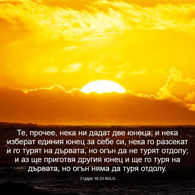 Picture 03 - 3 Царе 18:23 BULG - Те, прочее, нека ни дадат - Bible Verse Picture