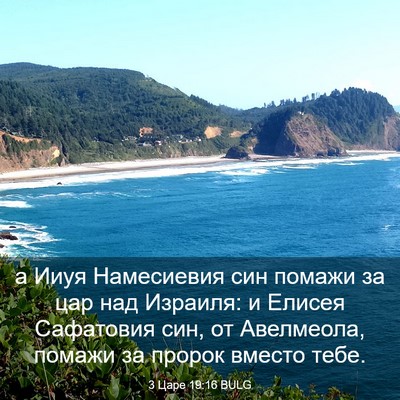 Picture 03 - 3 Царе 19:16 BULG - а Ииуя Намесиевия син - Bible Verse Picture