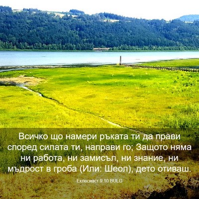Picture 03 - Еклесиаст 9:10 BULG - Всичко що намери ръката ти - Bible Verse Picture