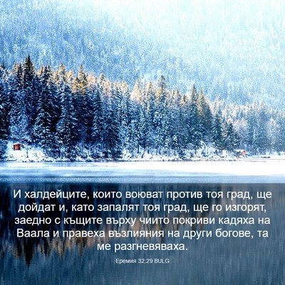 Picture 03 - Еремия 32:29 BULG - И халдейците, които воюват - Bible Verse Picture
