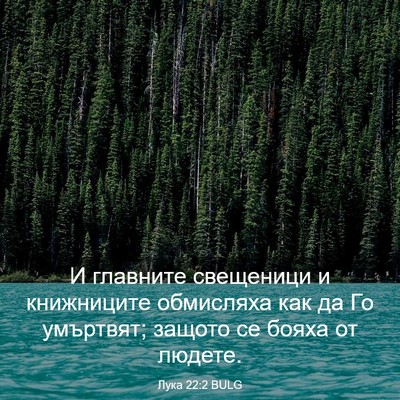 Picture 03 - Лука 22:2 BULG - И главните свещеници и - Bible Verse Picture