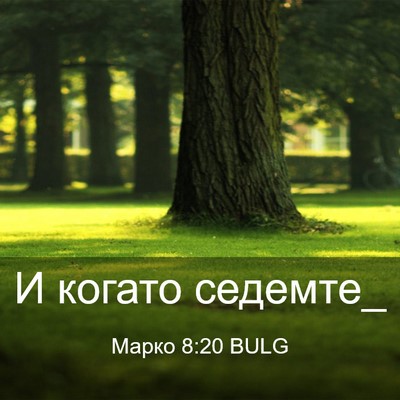 Picture 03 - Марко 8:20 BULG - И когато - Bible Verse Picture