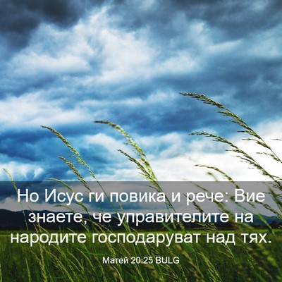 Picture 03 - Матей 20:25 BULG - Но Исус ги повика и рече: - Bible Verse Picture