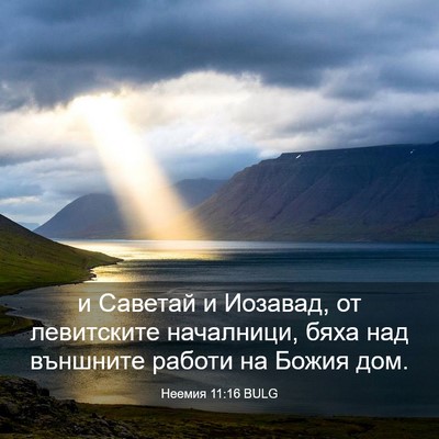 Picture 03 - Неемия 11:16 BULG - и Саветай и Иозавад, от - Bible Verse Picture