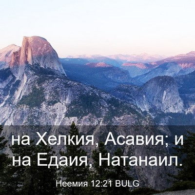 Picture 03 - Неемия 12:21 BULG - на Хелкия, Асавия; и на - Bible Verse Picture