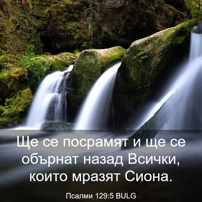 Picture 03 - Псалми 129:5 BULG - Ще се посрамят и ще се - Bible Verse Picture