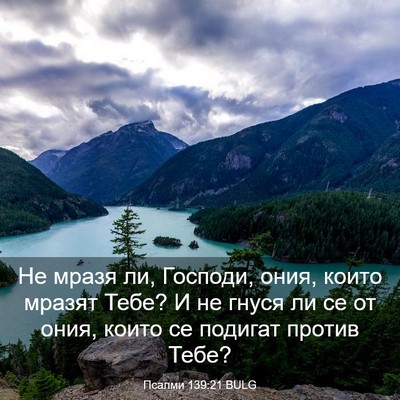 Picture 03 - Псалми 139:21 BULG - Не мразя ли, Господи, ония, - Bible Verse Picture
