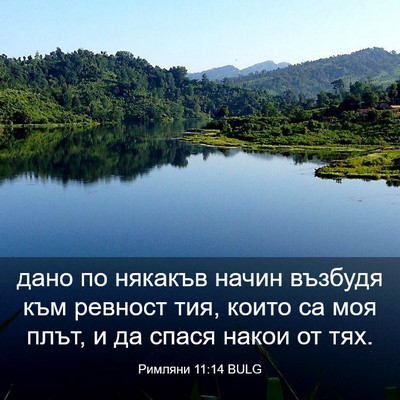 Picture 03 - Римляни 11:14 BULG - дано по някакъв начин - Bible Verse Picture