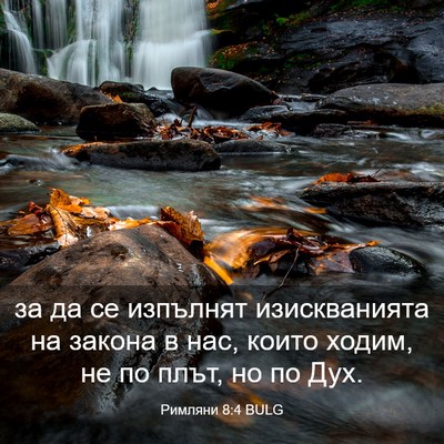Picture 03 - Римляни 8:4 BULG - за да се изпълнят - Bible Verse Picture