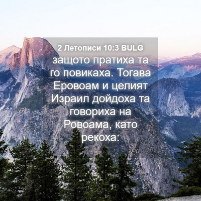 Picture 04 - 2 Летописи 10:3 BULG - защото пратиха та го - Bible Verse Picture
