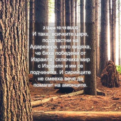 Picture 04 - 2 Царе 10:19 BULG - И така, всичките царе, - Bible Verse Picture