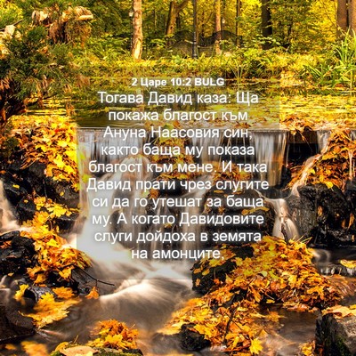 Picture 04 - 2 Царе 10:2 BULG - Тогава Давид каза: Ща - Bible Verse Picture