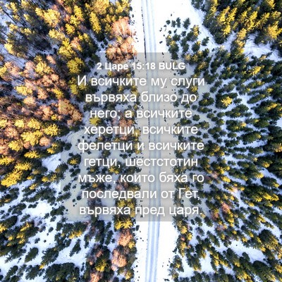 Picture 04 - 2 Царе 15:18 BULG - И всичките му слуги - Bible Verse Picture
