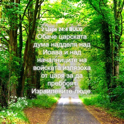 Picture 04 - 2 Царе 24:4 BULG - Обаче царската дума - Bible Verse Picture