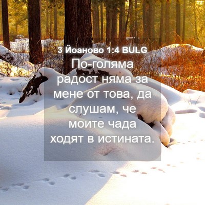 Picture 04 - 3 Йоаново 1:4 BULG - По-голяма радост няма за - Bible Verse Picture