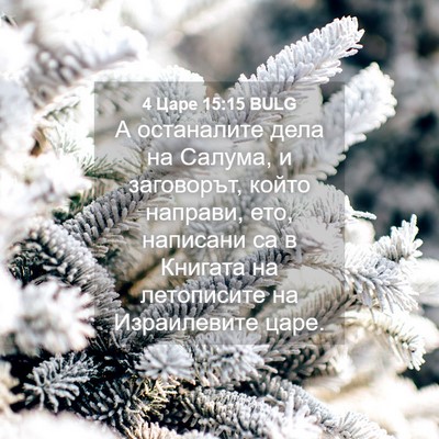 Picture 04 - 4 Царе 15:15 BULG - А останалите дела на - Bible Verse Picture