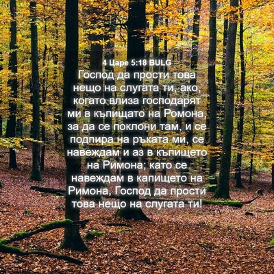 Picture 04 - 4 Царе 5:18 BULG - Господ да прости това нещо - Bible Verse Picture