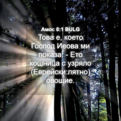 Picture 04 - Амос 8:1 BULG - Това е, което Господ Иеова - Bible Verse Picture