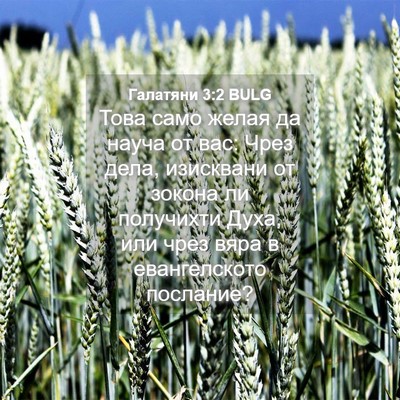 Picture 04 - Галатяни 3:2 BULG - Това само желая да науча от - Bible Verse Picture