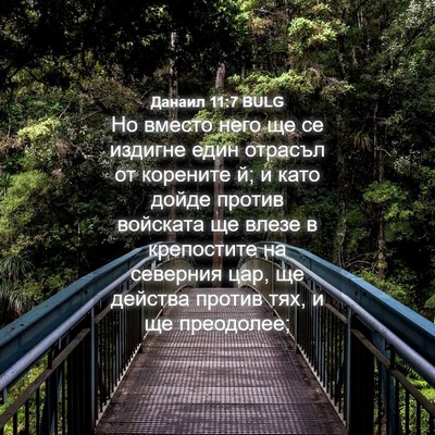 Picture 04 - Данаил 11:7 BULG - Но вместо него ще се - Bible Verse Picture