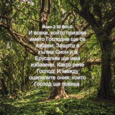 Picture 04 - Йоил 2:32 BULG - И всеки, който призове - Bible Verse Picture