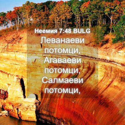 Picture 04 - Неемия 7:48 BULG - Леванаеви потомци, - Bible Verse Picture