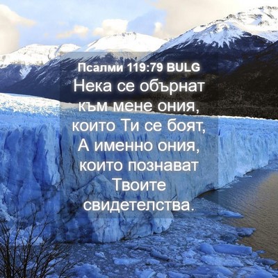 Picture 04 - Псалми 119:79 BULG - Нека се обърнат към мене - Bible Verse Picture