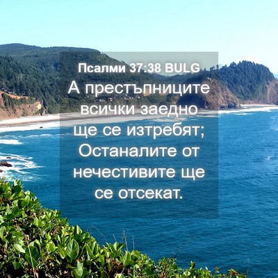 Picture 04 - Псалми 37:38 BULG - А престъпниците всички - Bible Verse Picture