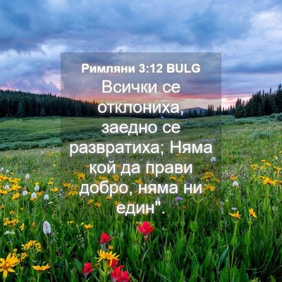 Picture 04 - Римляни 3:12 BULG - Всички се отклониха, - Bible Verse Picture