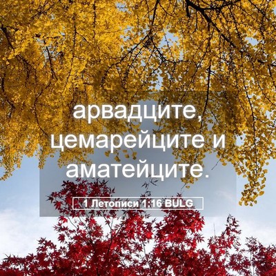 Picture 05 - 1 Летописи 1:16 BULG - арвадците, цемарейците и - Bible Verse Picture