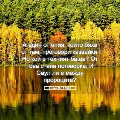 Picture 05 - 1 Царе 10:12 BULG - А един от ония, които бяха - Bible Verse Picture
